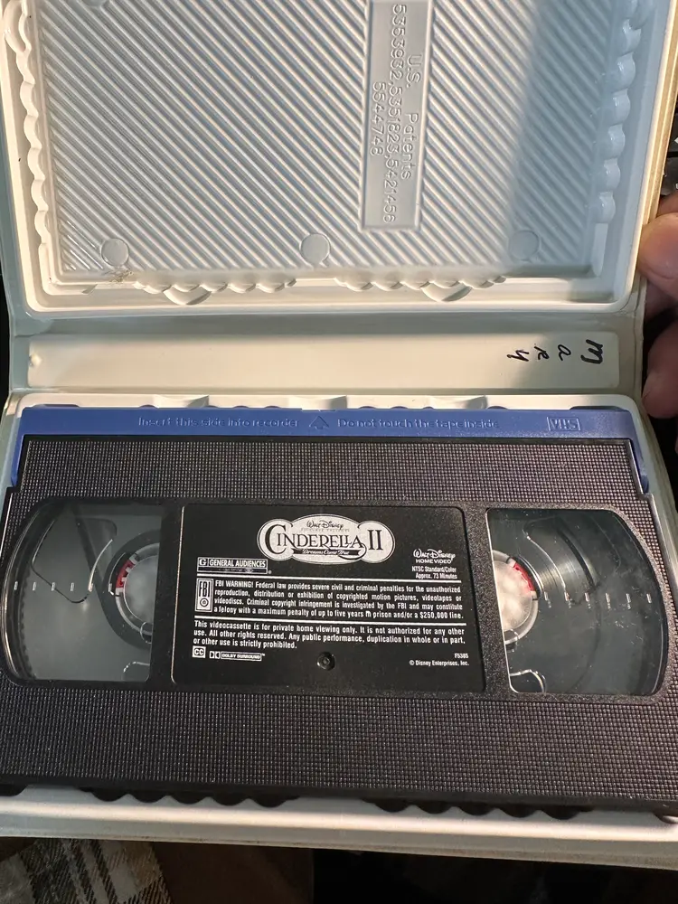 Vintage Disney's Cinderella II: Dreams Come True VHS - 2002 Animated Classic