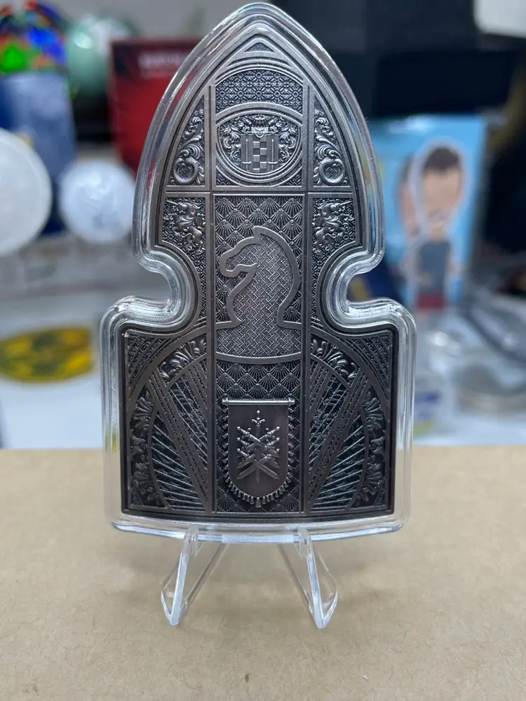 KNIGHT STACKER CHESS CROWN SERIES 2023 1 oz Silver Stacker Capsule South Korea