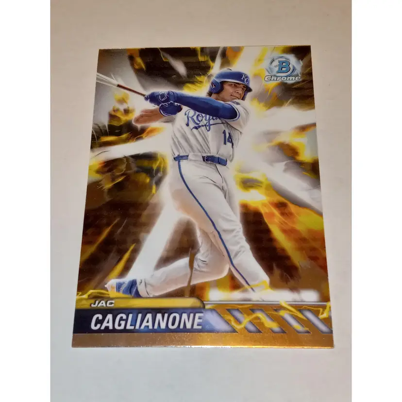 Jac Caglianone 2024 Bowman Draft Plasma Power #PP-3 Royals