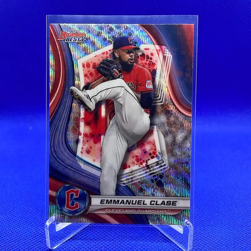 2024 Bowman’s Best Emmanuel Clase Wave Refractor