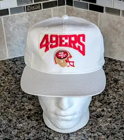 San Francisco 49ers Vintage New Era 80s NFL Football Snapback Hat Deadstock NWT
