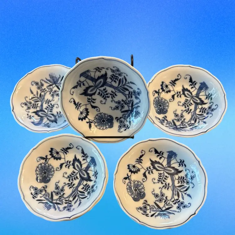 Vintage Blue Danube 5.4"   Dessert Berry Bowl/s Banner Marked Ex Cond