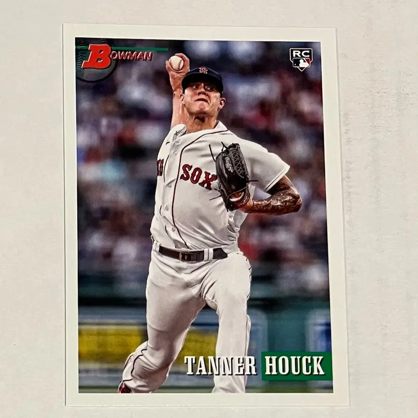 Tanner Houck RC Bowman Heritage Boston Red Sox