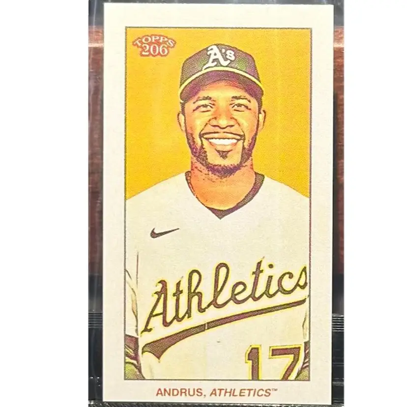 Elvis Andrus Oakland Athletics / Oakland A’s 2022 Topps 206