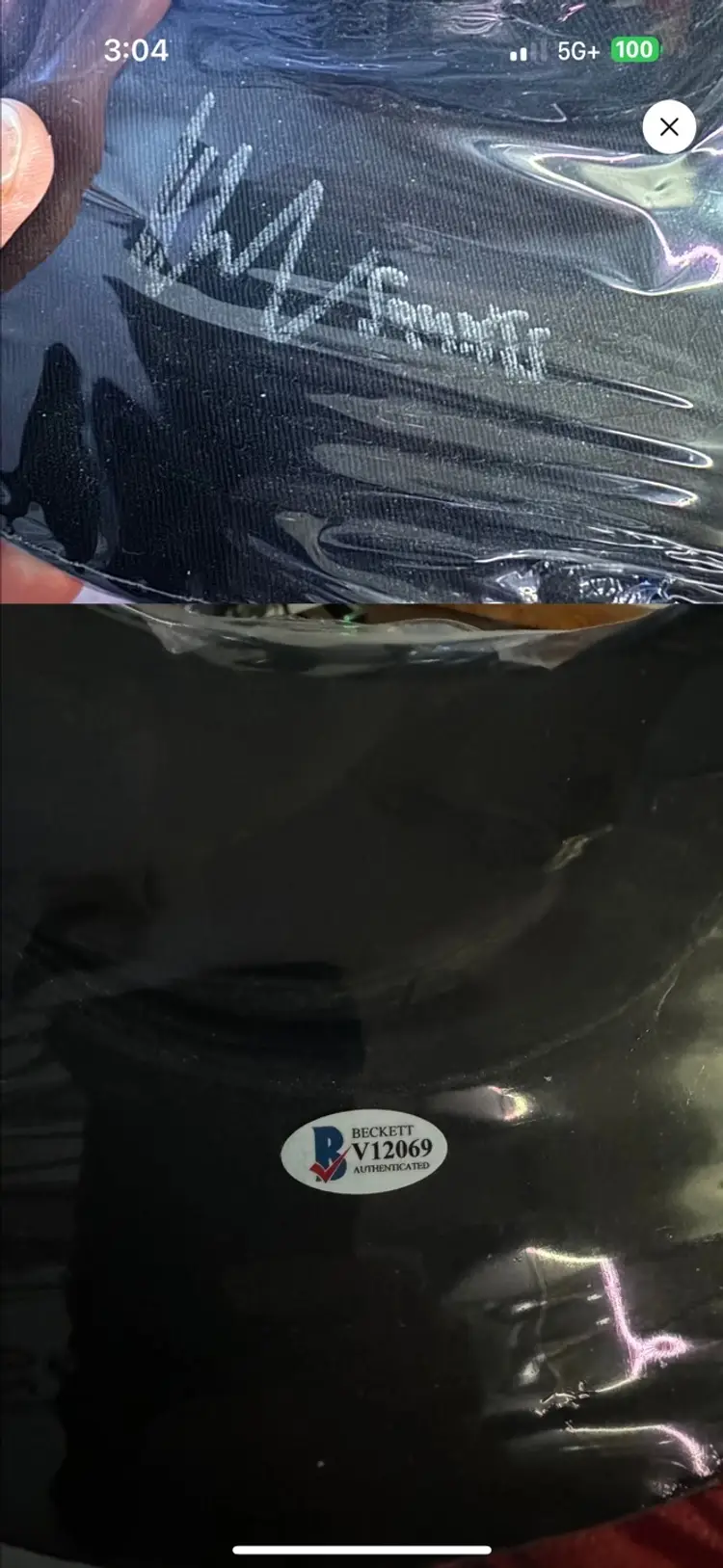 Chauncey Leopardi Signed Autograph Sandlot Hat W/ Beckett