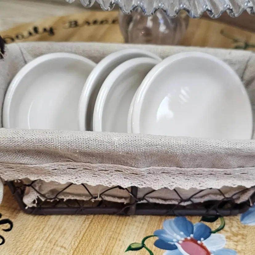 #44 White Restaurant Style Butter Pat (EACH)