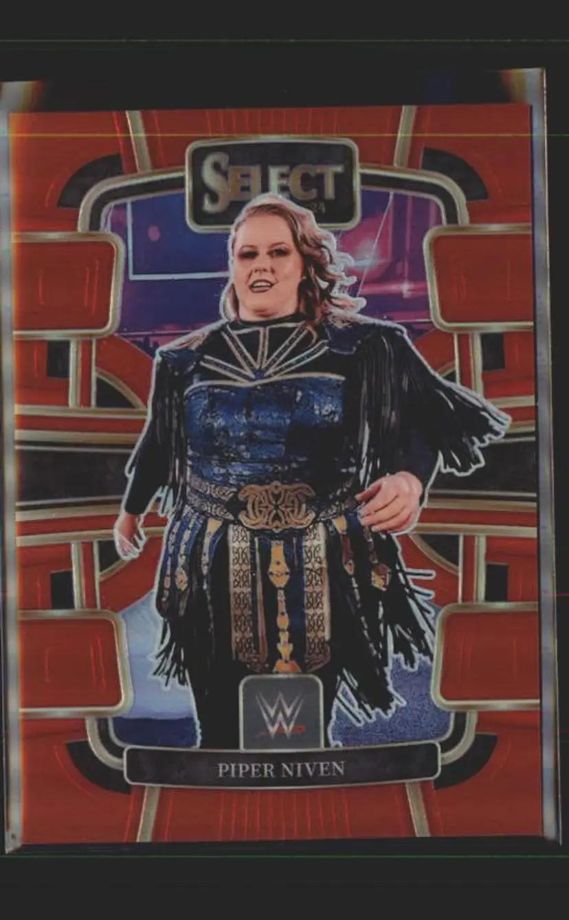 2024 Panini Select WWE - Red Prizms #6 Piper Niven #/175 - (137) -