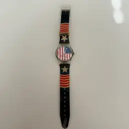 USA Collection American Flag Vintage Watch