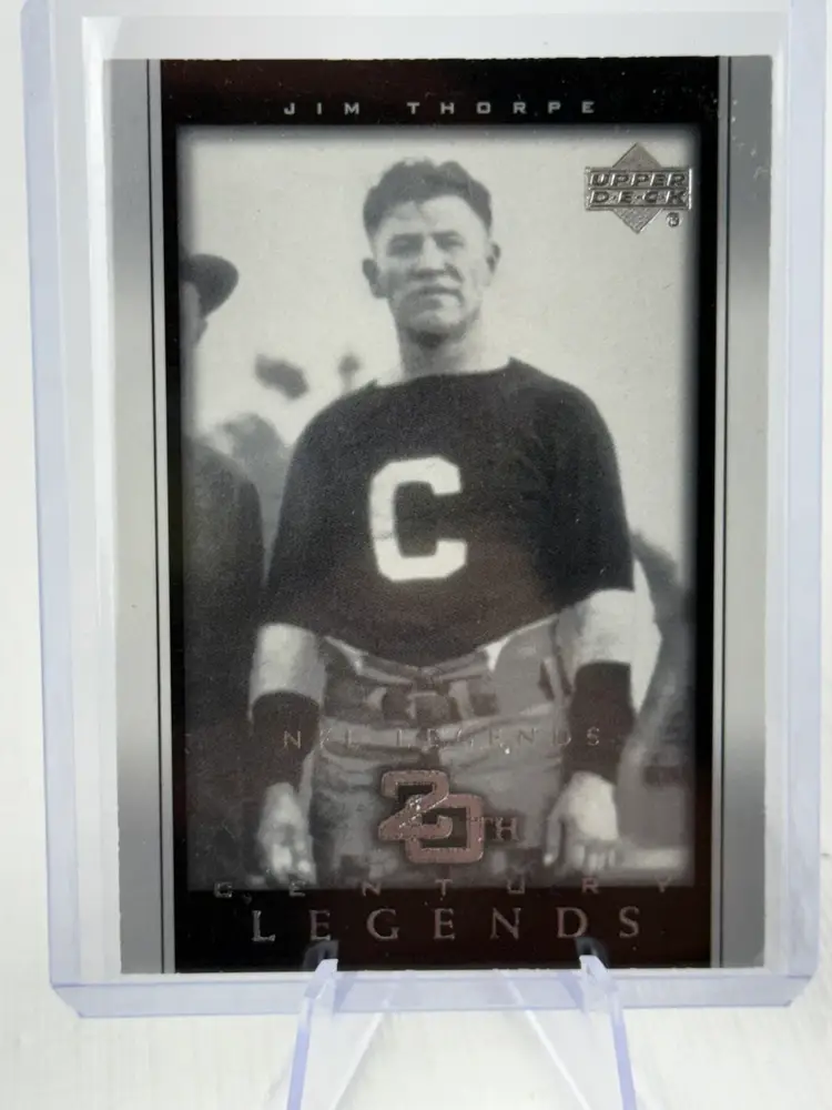 2000 Upper Deck Legends Century Legends /2500 Jim Thorpe #102
