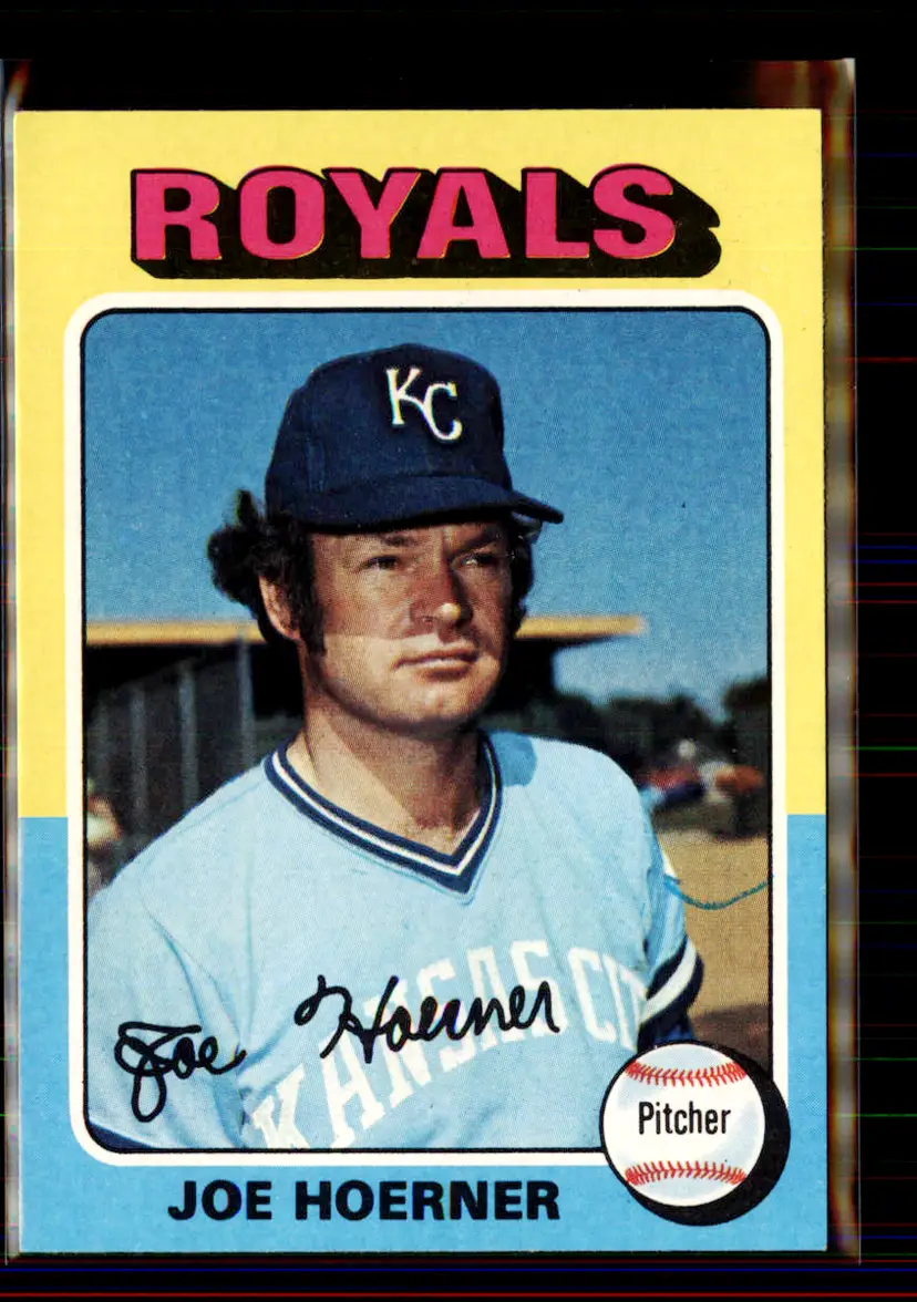 Joe Hoerner 1975 Topps #629 - Kansas City Royals - (pk2-24)