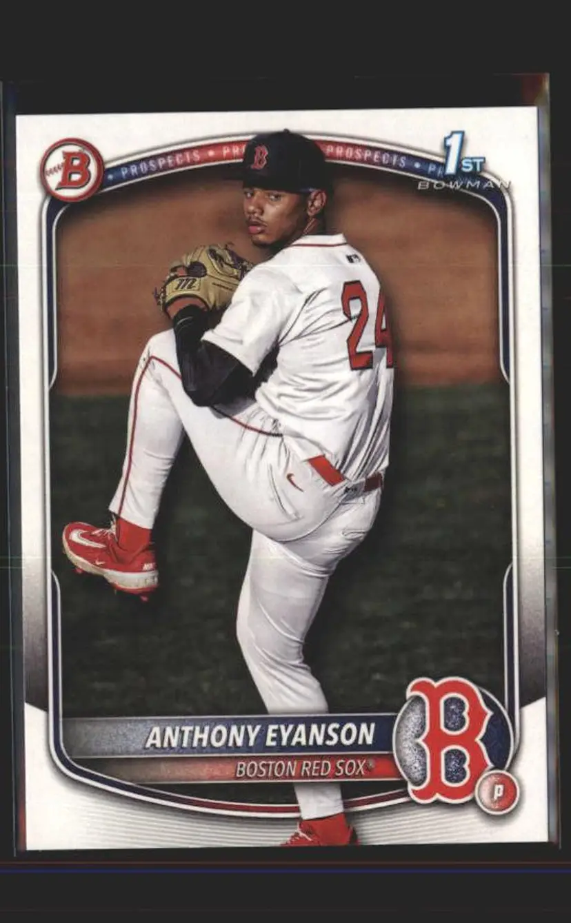 2025 Bowman Draft #BD-116 Anthony Eyanson - (137) - Boston Red Sox