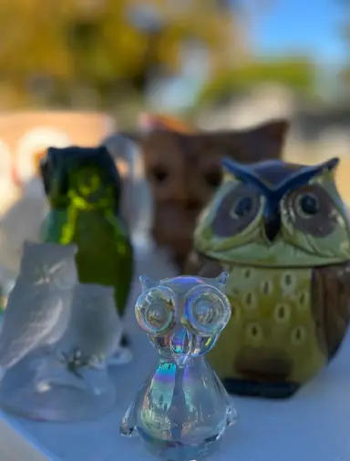 Whoo Hoo? You! Shop Owls! Glass, Pottery, Ceramic