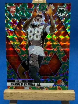 2025 Mosaic Harold Fannin Jr RC Holiday Cookies SSP Case Hit Cleveland Browns
