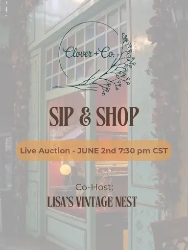 Sip And Shop With Clover & Co