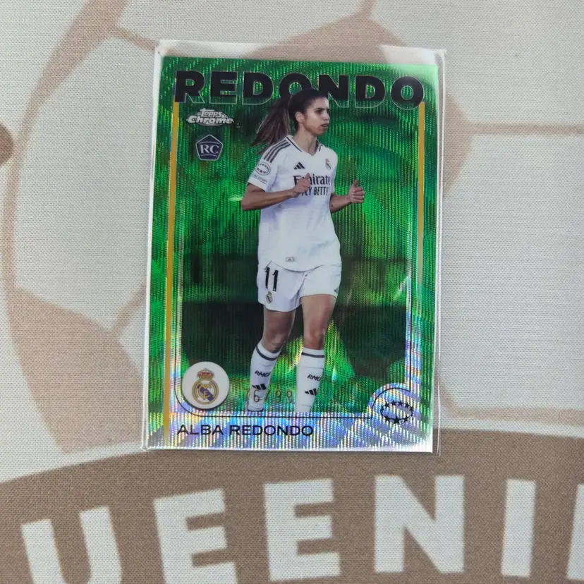2024-25 Topps Chrome UWCL Green Wave Refractors /99 PYP