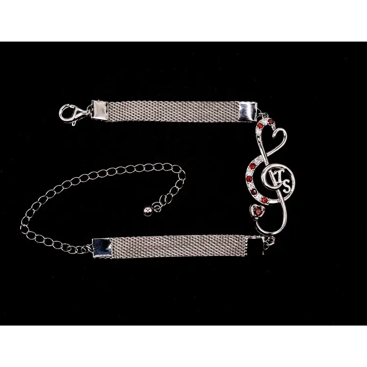 Music From The Heart Bracelet In Ruby Red