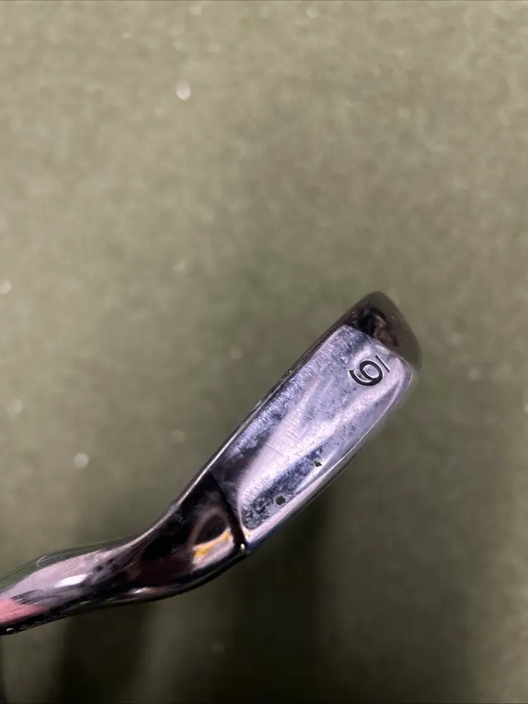 LH TaylorMade Burner 2009 Single 6 Iron REAX 85 Superfast Steel Stiff