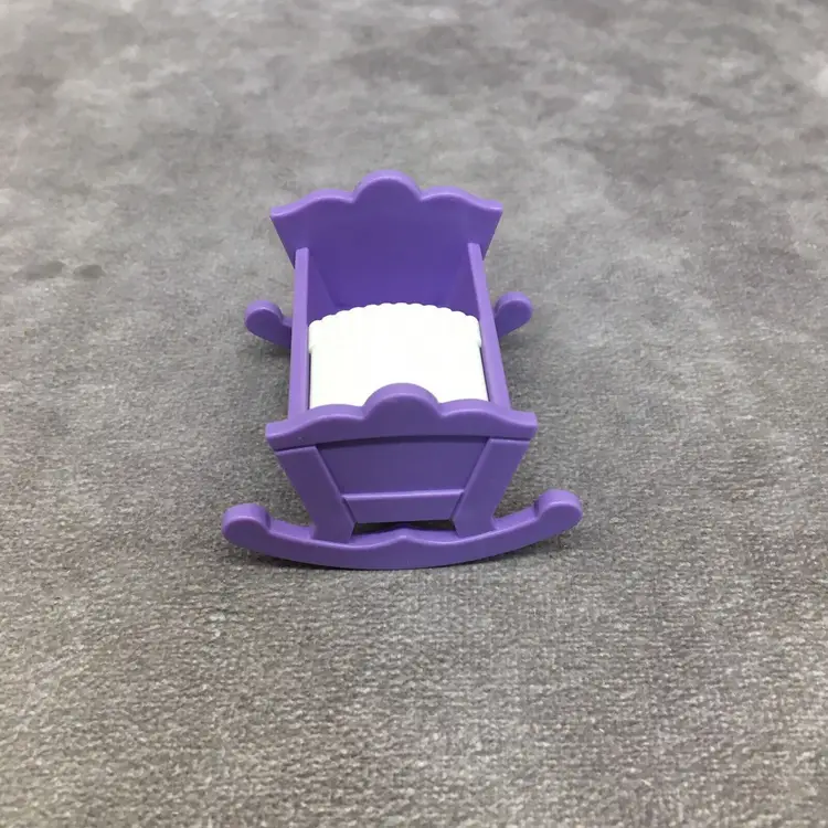 Playmobil Purple Baby Cradle