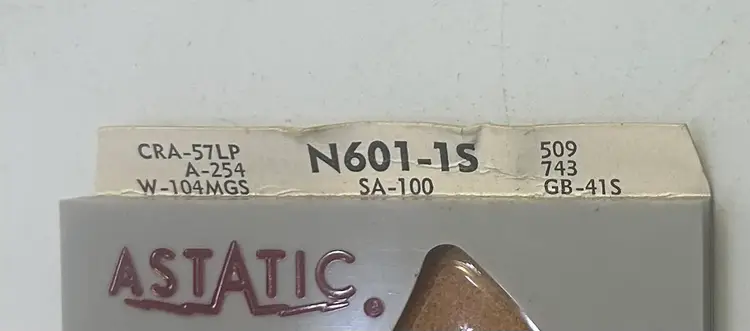 Vintage Astatic NOS Replacement Record Player Stylus/Needle N601-1S Ronette