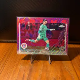 Maria Luisa Grohs 24/25 Topps Chrome UWCL Pink Wave Refractor /250