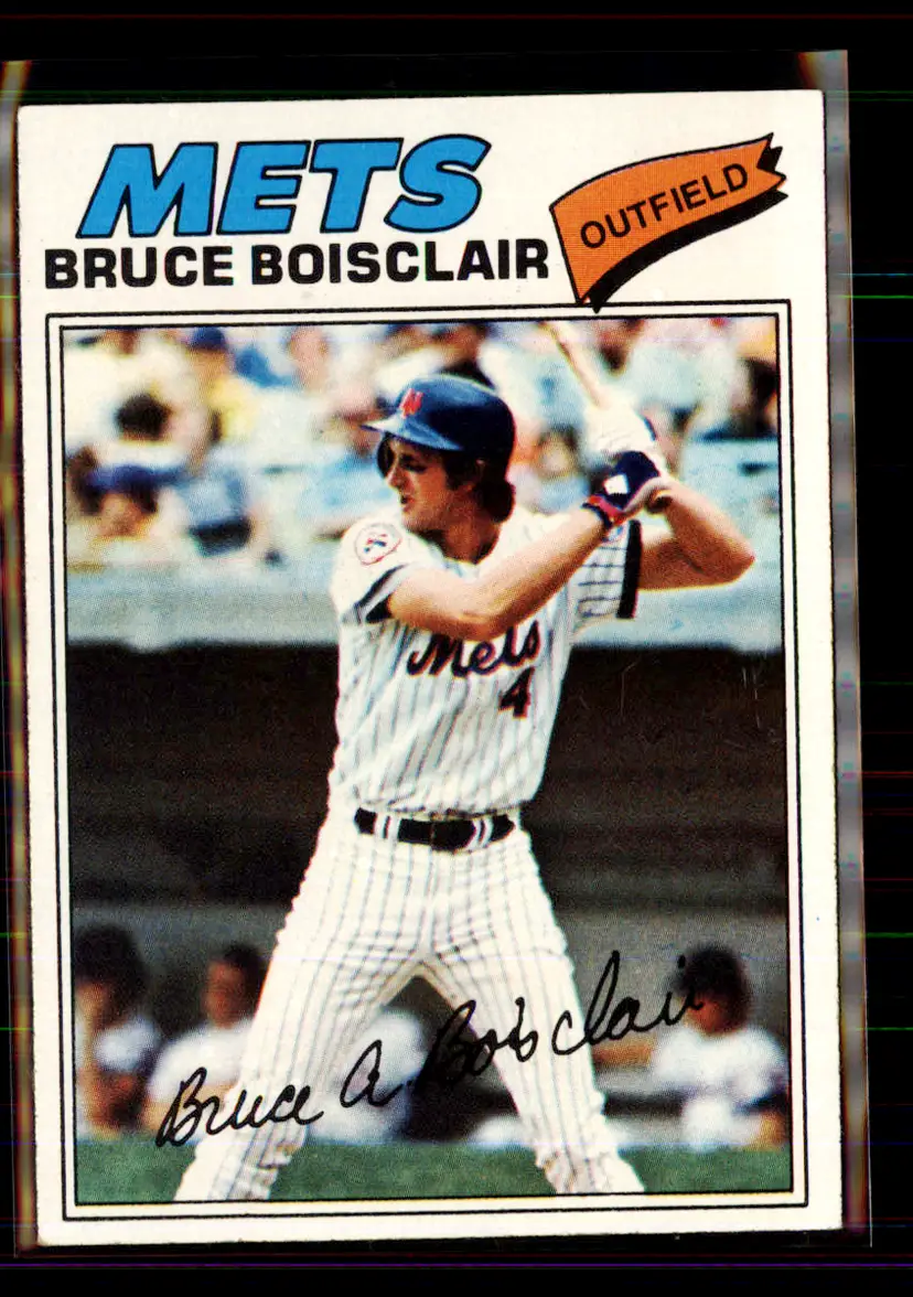 Bruce Boisclair 1977 Topps #399 - (144) - New York Mets
