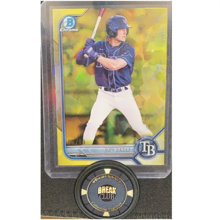 2022 Bowman Draft Sapphire Dru Baker 65/99