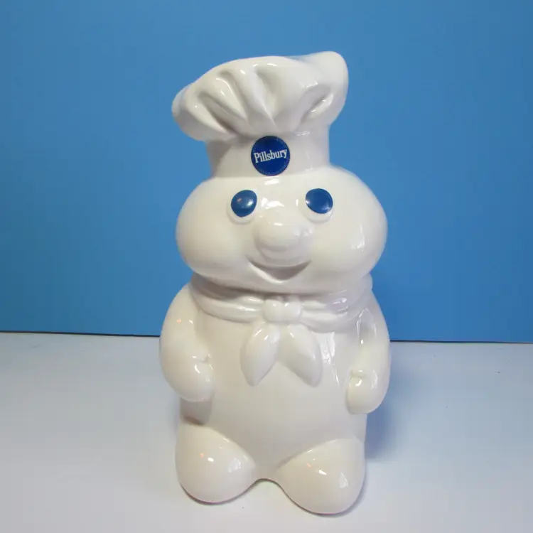 vintage Pilsbury Dough Boy bank kitchen decor 1988