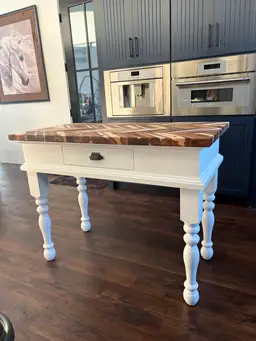 Butcher Block Kitchen Island