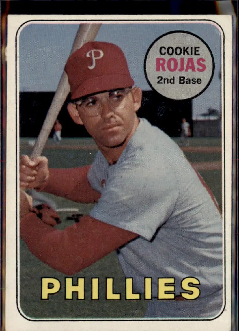 1969 Topps #507 Cookie Rojas - (pk3) - Philadelphia Phillies