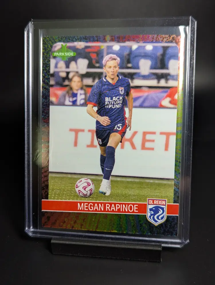 2023 Parkside NWSL Vol 2 Megan Rapinoe Stars of the NWSL Shimmer /100 OL Reign