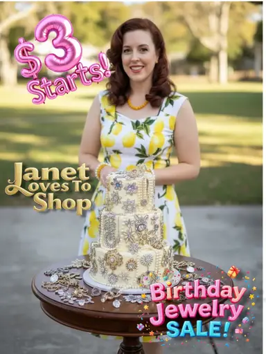 Birthday Jewelry Blowout Party Show🎉 Everything Starts At $3! Gorgeous Pieces! Don’t Miss The Party 🎈 