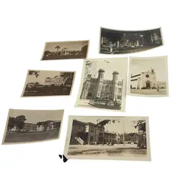 Set Of 7 B&W Photographs Of Architecture