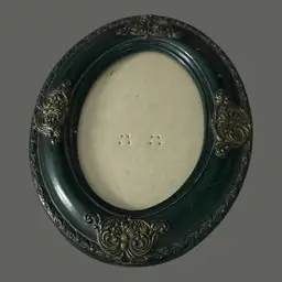 Victorian Style Oval Frame 8.5” X 7”