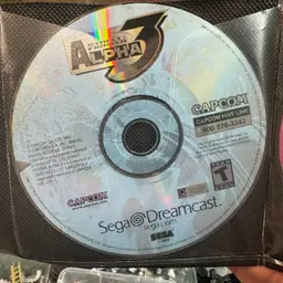 Street Fighter Alpha 3 (Sega Dreamcast, 2000) Disc Only Tested And Working