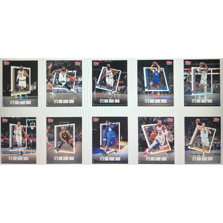 Topps Basketball Poster (free, just pay postage)