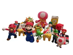 Nintendo Mario Toys & Figures Lot of 15
