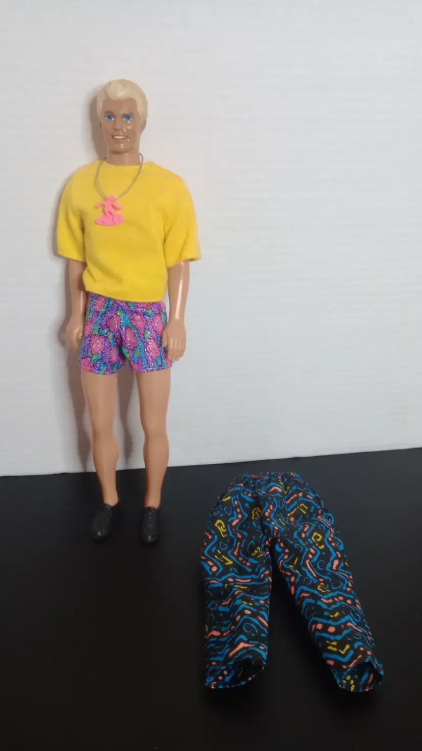 Vintage Beach Body Ken - Head dated 90's - 12 Inches Tall