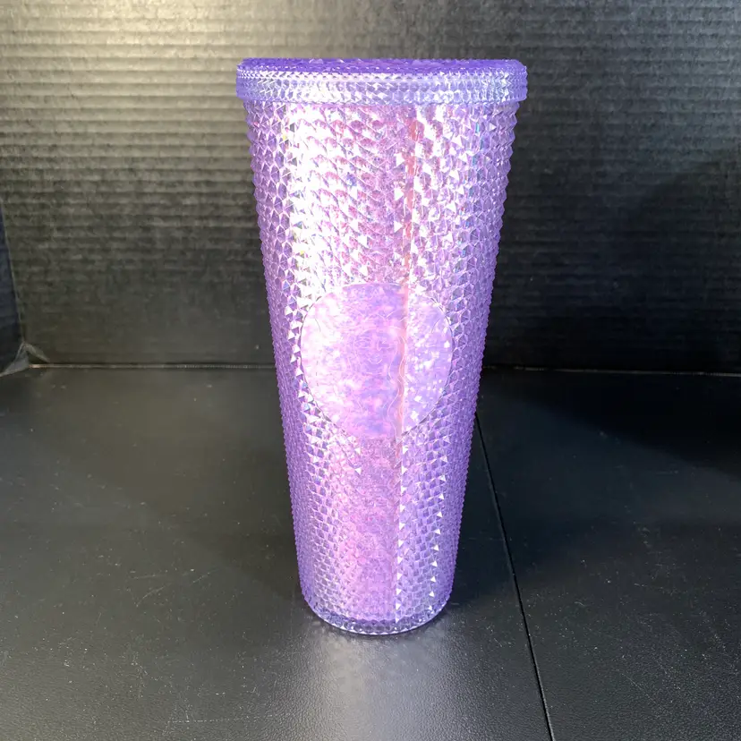 Starbucks 24oz. Purple Glitter Studded Tumbler