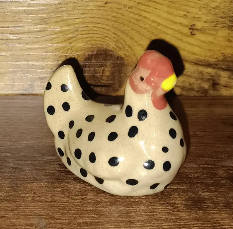 Ceramic Spotted Chicken
