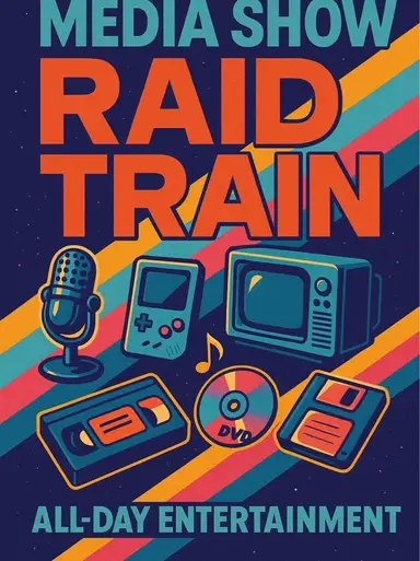 Media Raid Train W/ Chris TheGoose!