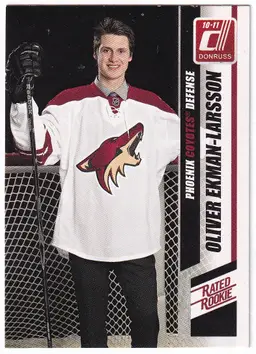 2010-11 Donruss #290 Oliver Ekman-Larsson RC Phoenix Coyotes Hockey Card