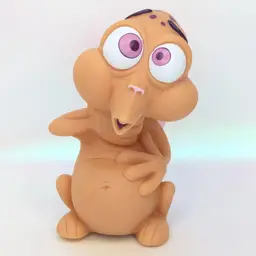 Vintage Ren & Stimpy -  Ren Squirter Toy Spitballs by Dakin Nickelodeon 1992 w/ Plug