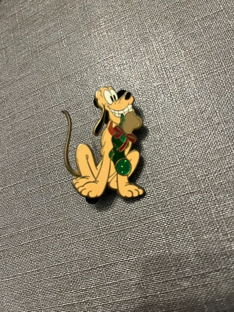 Disney World Christmas 2007 Pin Pluto Stocking
