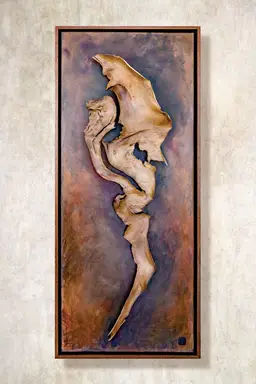 "Ignixius" Floating brushstrokes sculpted by the living Eucalyptus