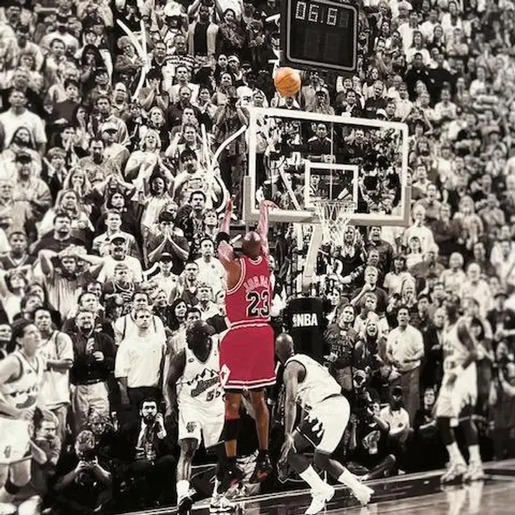 Michael Jordan - The SHOT - Artwork