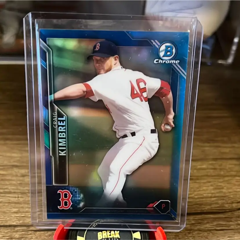 Craig Kimbrel 2016 Bowman Chrome Blue Refractor /150 Boston Red Sox