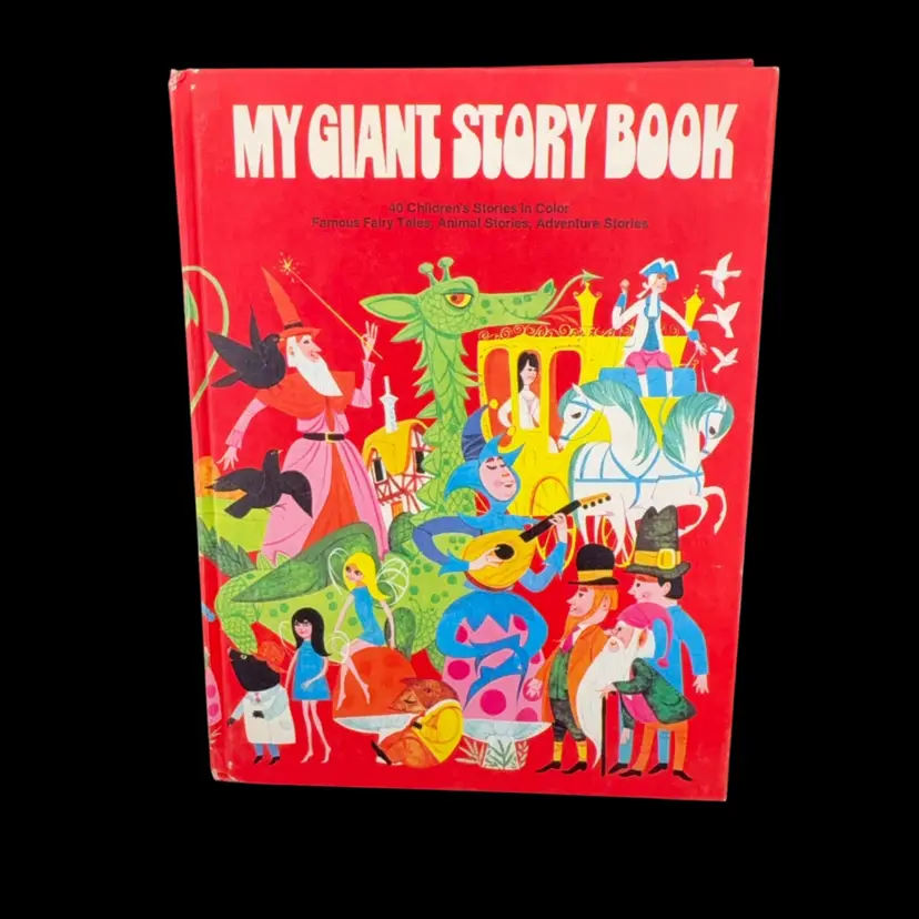 Vintage My Giant Story Book 1972, 1973
