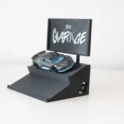 Black Display V2 - JR3 2-Car Diecast Display