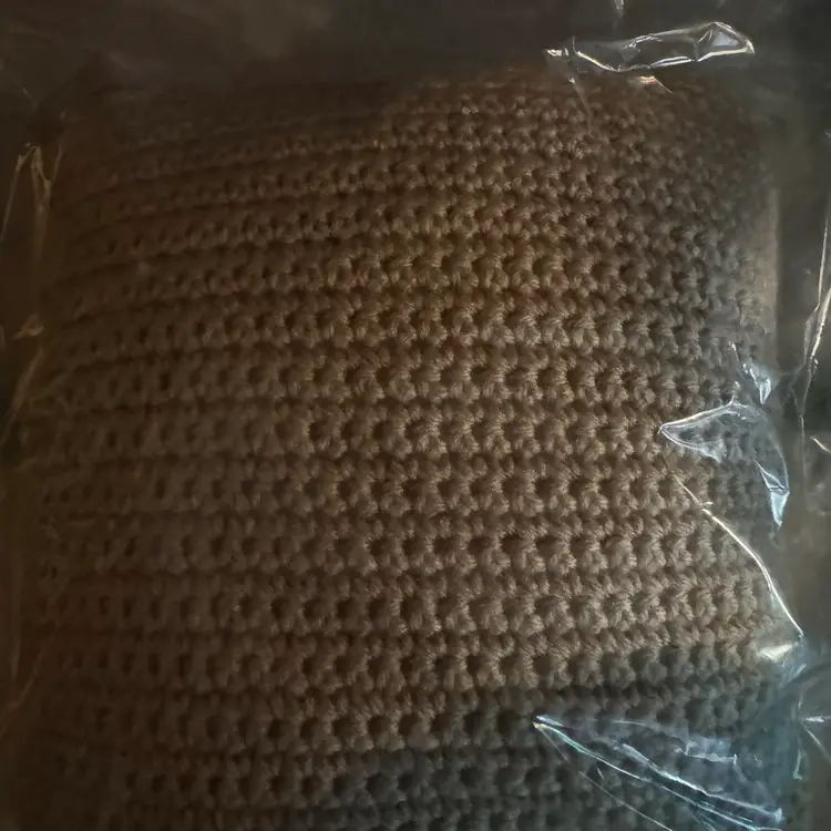 Crocheted Dog Pillow