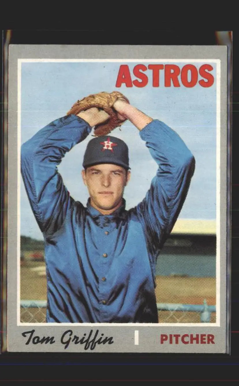 Tom Griffin 1970 Topps #578 - (pk6) - Houston Astros